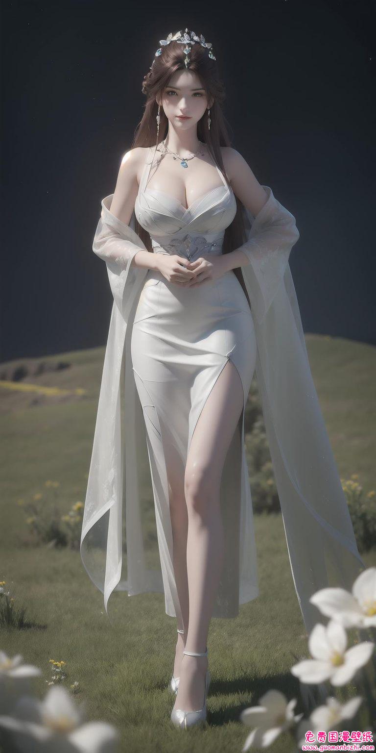 雨紫陌：AI图片素材，精细角色安卓漫画壁纸集