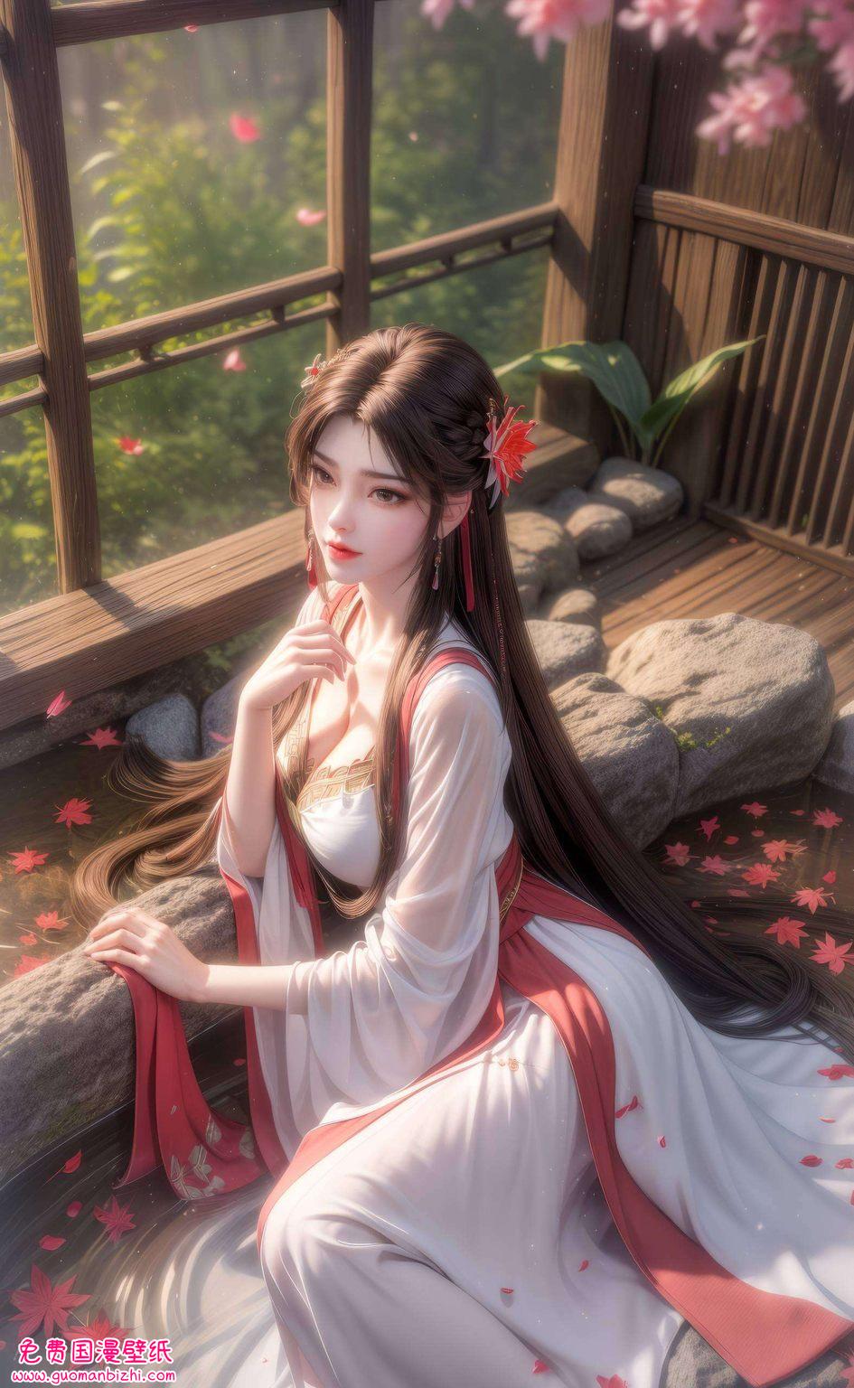 火灵儿石昊动态壁纸高清——AI范例免费壁纸，iPhone桌面主题精选分享