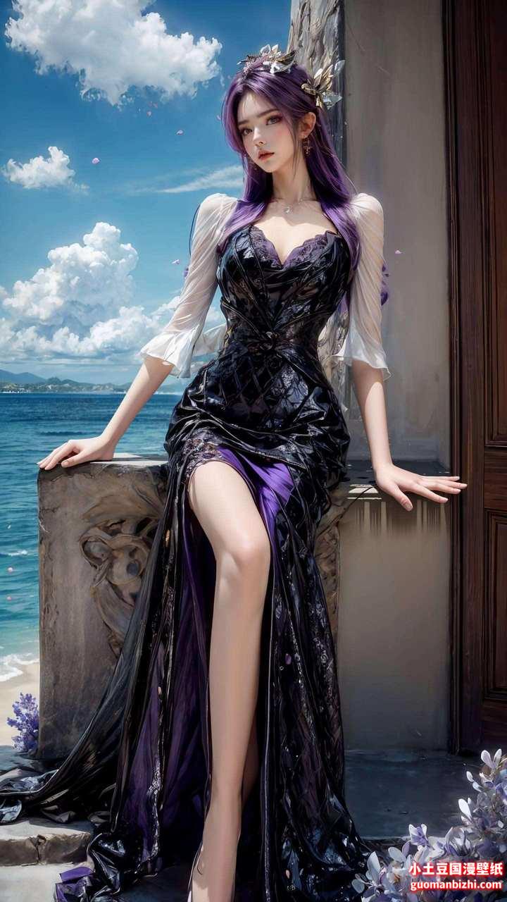 琪亚娜天穹流星动态护眼绿色壁纸