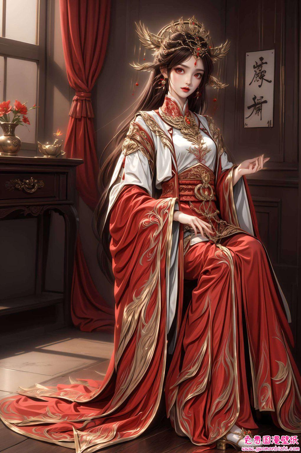 火灵儿清凉图片壁纸可爱——AI动漫人物免费壁纸下载，安卓宽屏壁纸精选集