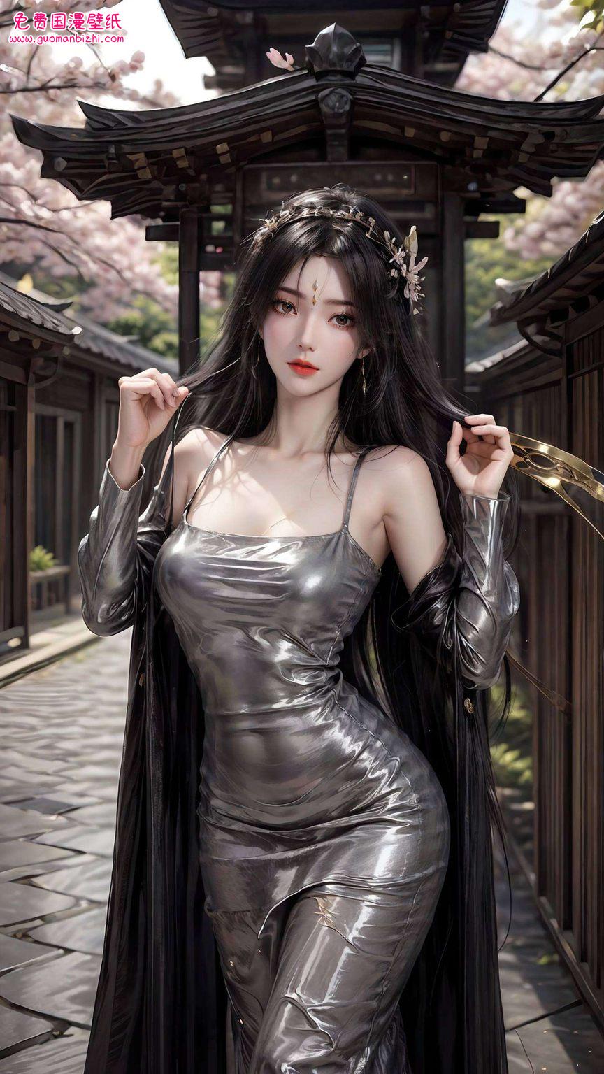 绘梦之境：对眼睛好的二次元壁纸，Win10专属古香古色柳神A1艺术集