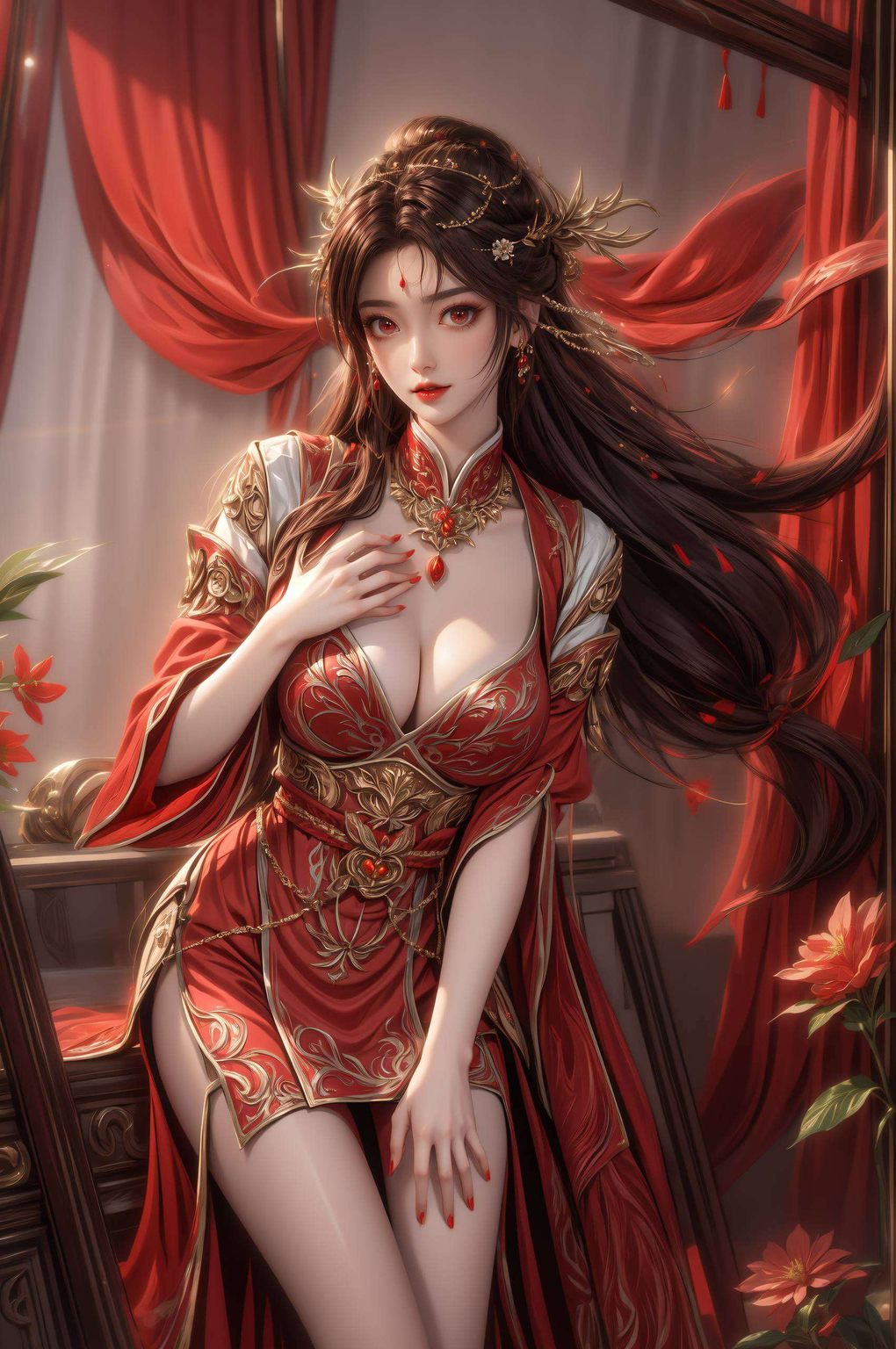 AI壁纸集锦:火灵儿吃醋动态壁纸,平板壁纸免费合集 AI壁纸集锦:火灵儿吃醋动态壁纸,平板壁纸免费合集