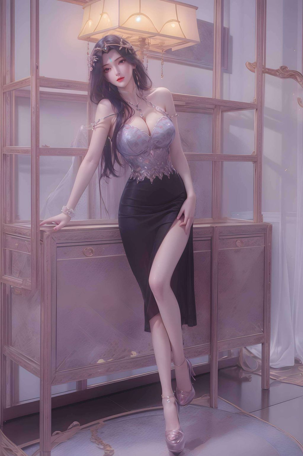 原图壁纸:柳神动漫图片,AI图例呈现,PC粉色浪漫壁纸 原图壁纸:柳神动漫图片,AI图例呈现,PC粉色浪漫壁纸