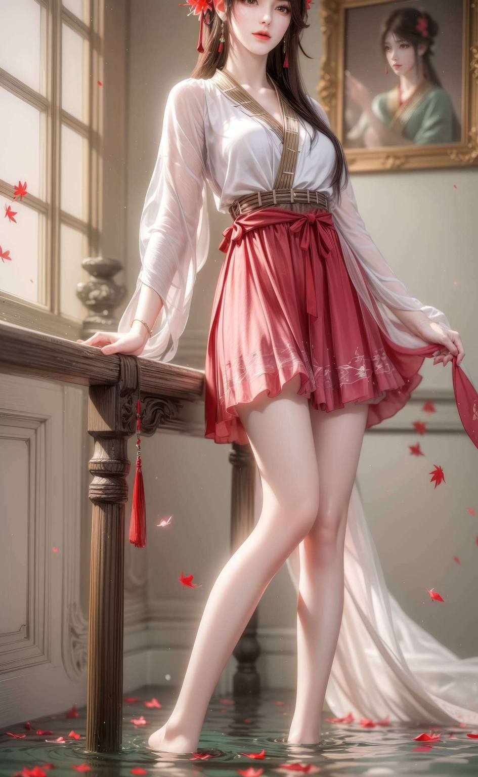 k高清完美像素，苹果风火灵儿可爱壁纸免费下载