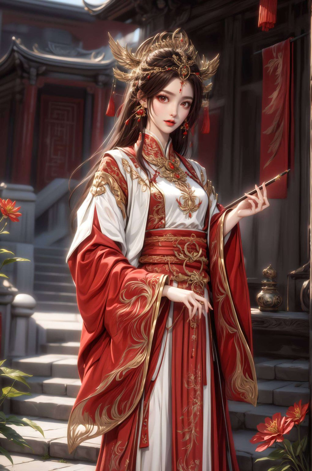 AIGC免费壁纸秀:火灵儿黄化pc唯美手机壁纸精选 AIGC免费壁纸秀:火灵儿黄化pc唯美手机壁纸精选