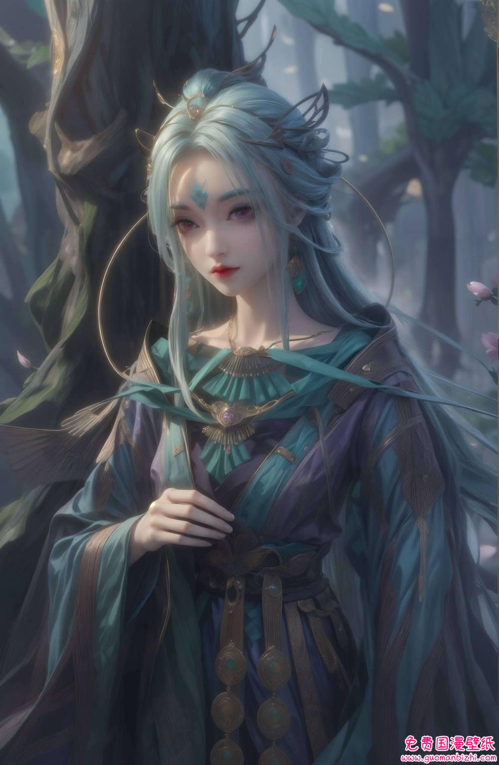 奉眠高清电脑壁纸：AI生成完美像素iPhone桌面装饰图精选集