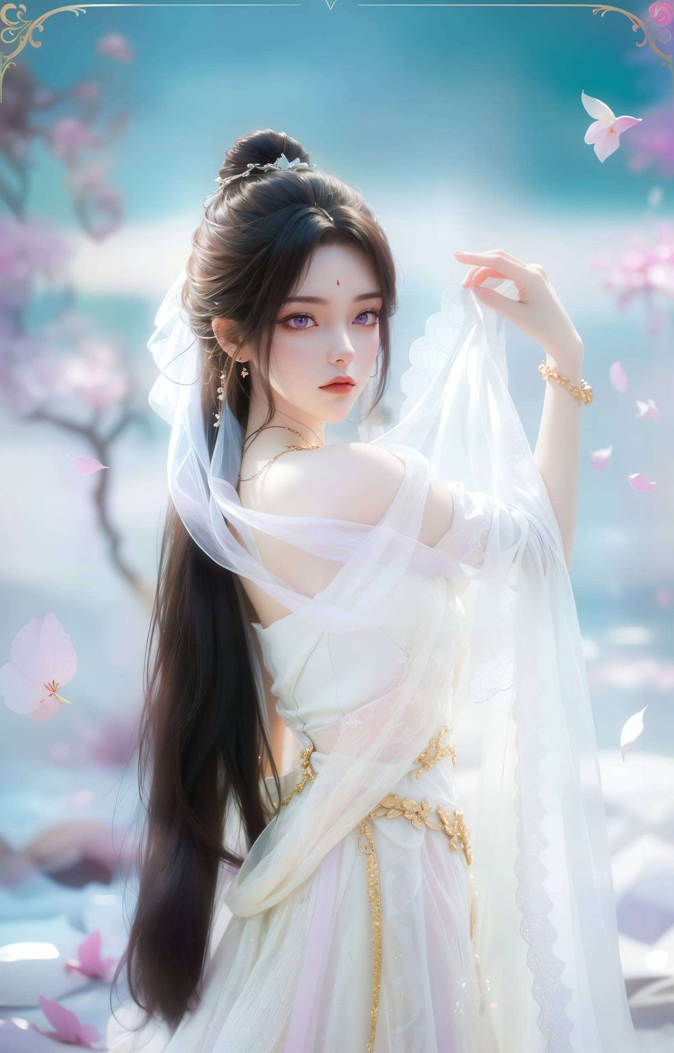 月婵结婚高清养眼壁纸：壁纸护眼精选，PC 1920×1080视觉盛宴