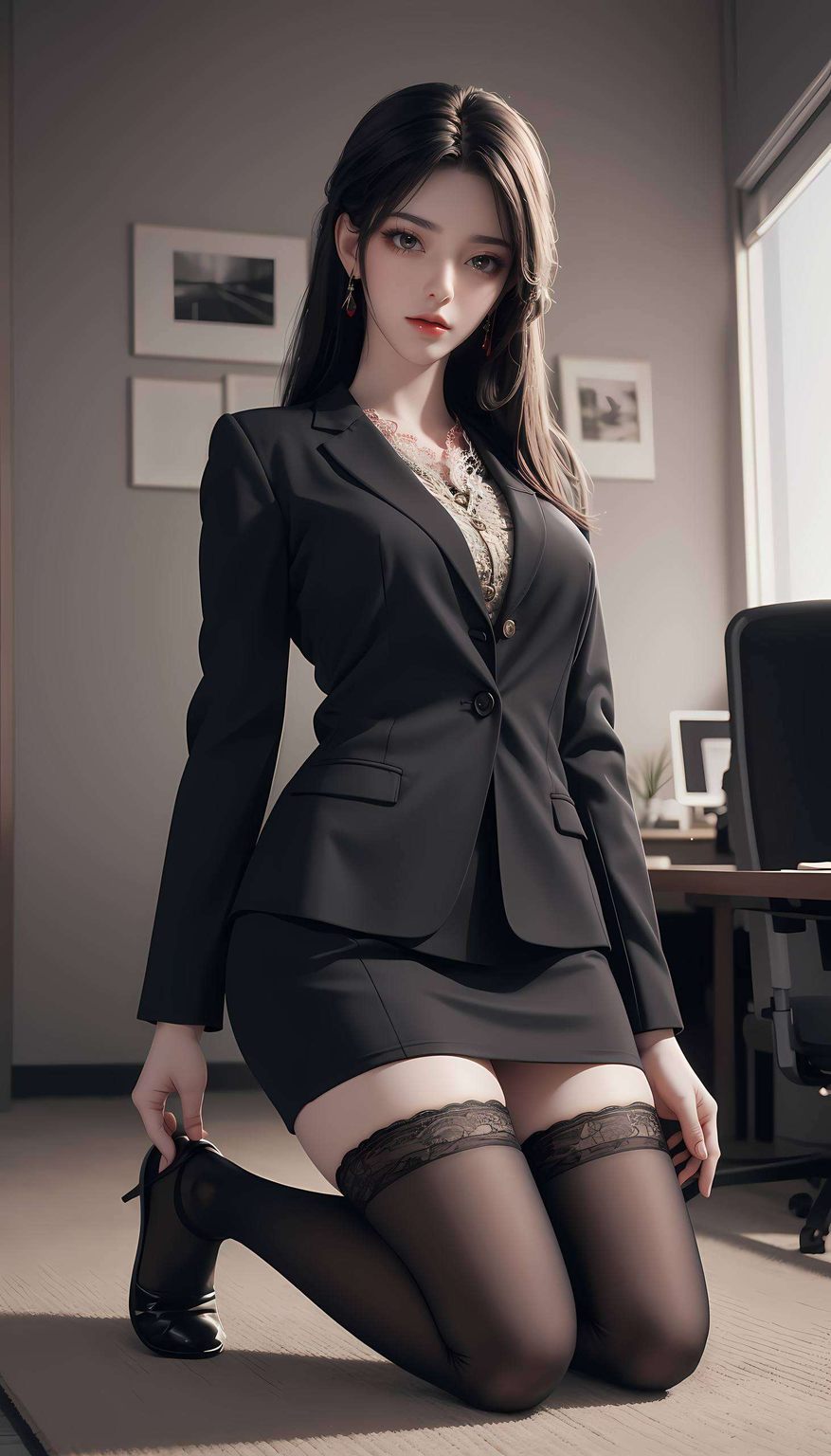 AI素材火灵儿石昊高清壁纸，古香古色，免费壁纸秀，适配iPhone横屏