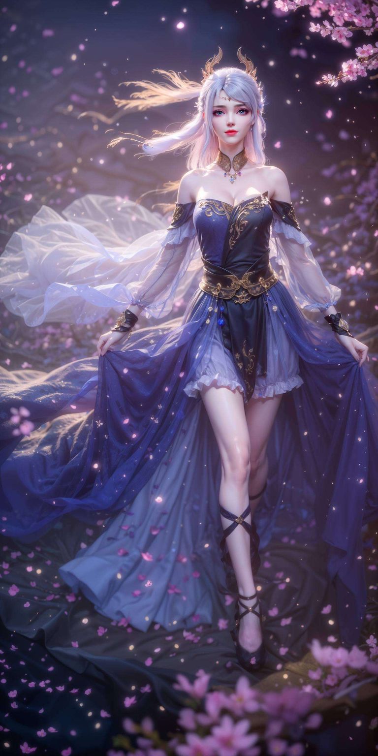 洛璃电脑壁纸高清：AIGC素材精细角色PC壁纸集锦