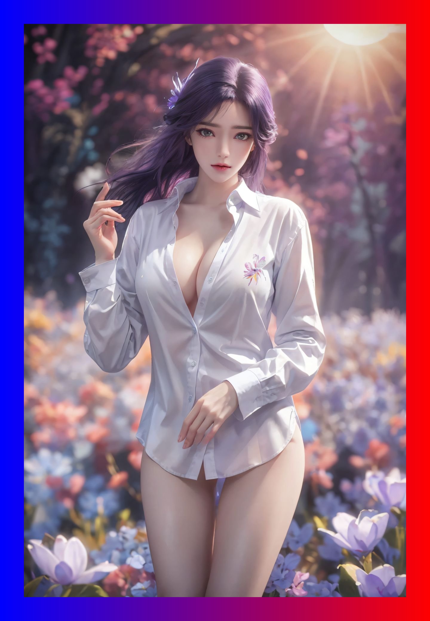 高品质ai生成完美世界云曦8k图包壁纸