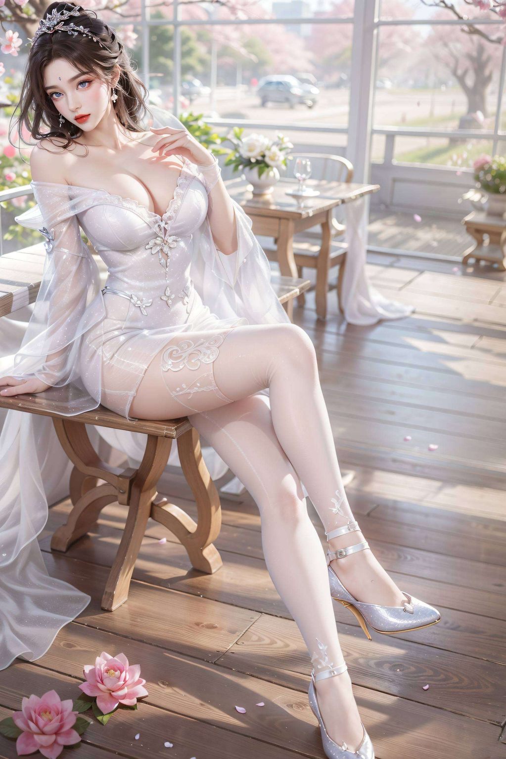 AI壁纸AIGC壁纸护眼平板可爱壁纸——月婵新模型精选集 AI壁纸AIGC壁纸护眼平板可爱壁纸——月婵新模型精选集