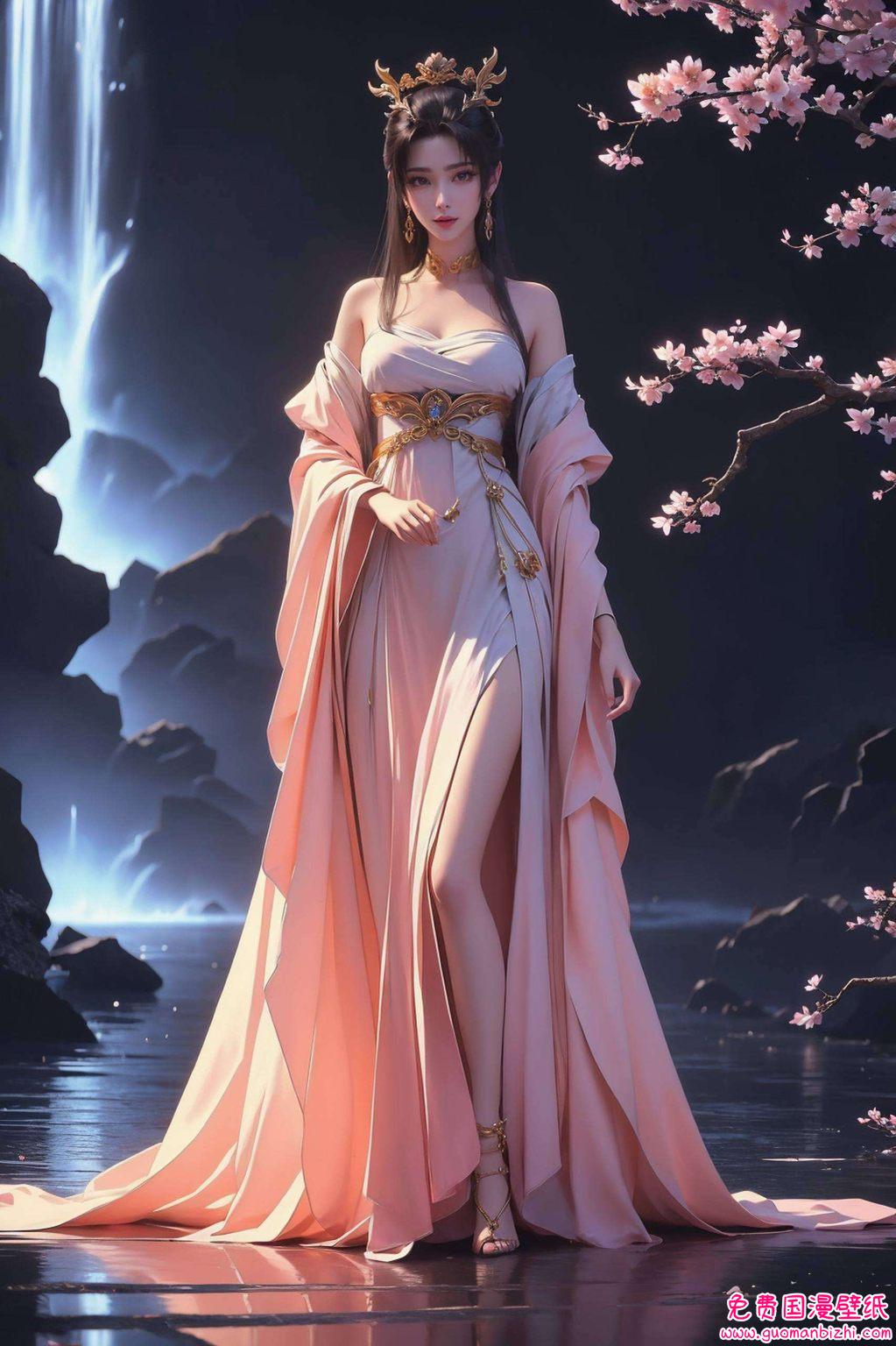 完美世界天狐仙子4k超高清壁纸——AI动漫人物壁纸，二次元壁纸手机桌面主题精选