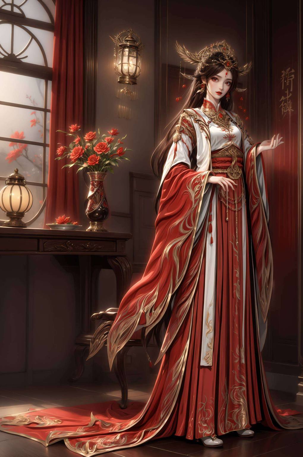 火灵儿火桑林：AI图片模型免费壁纸合集，安卓唯美手机壁纸精选