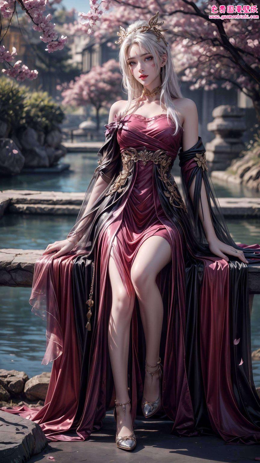 天狐仙子照片壁纸高清图——AI图例壁纸,完美像素,iPhone粉色梦幻呈现 天狐仙子照片壁纸高清图——AI图例壁纸,完美像素,iPhone粉色梦幻呈现