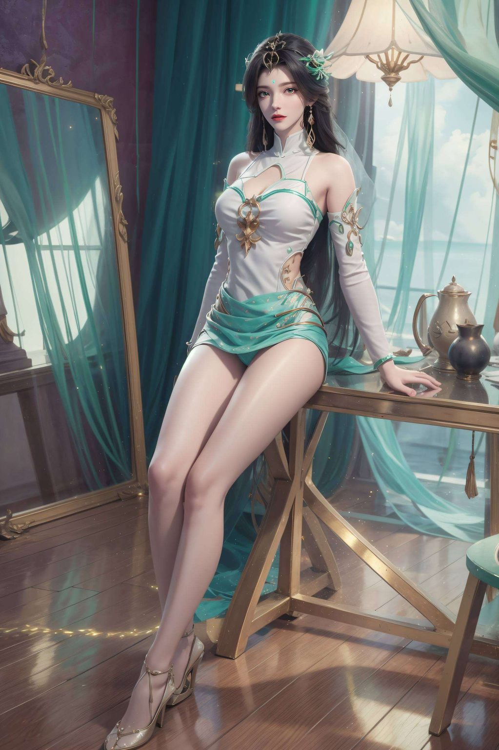 柳神神装集：AI绘画×极简×iPad动画壁纸精选