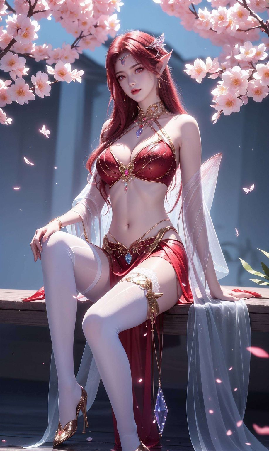 AI图片素材精细集,妖夜小美女高清竖屏壁纸,IPAD炫彩角色呈现 AI图片素材精细集,妖夜小美女高清竖屏壁纸,IPAD炫彩角色呈现