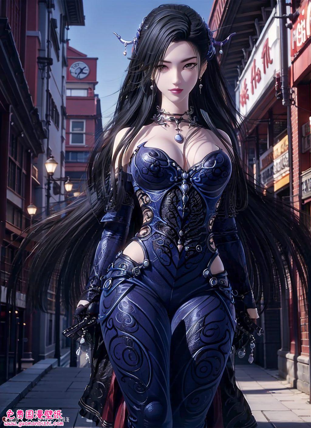 养眼壁纸集：动漫壁纸与电脑桌面装饰图精选潮女妖真人版