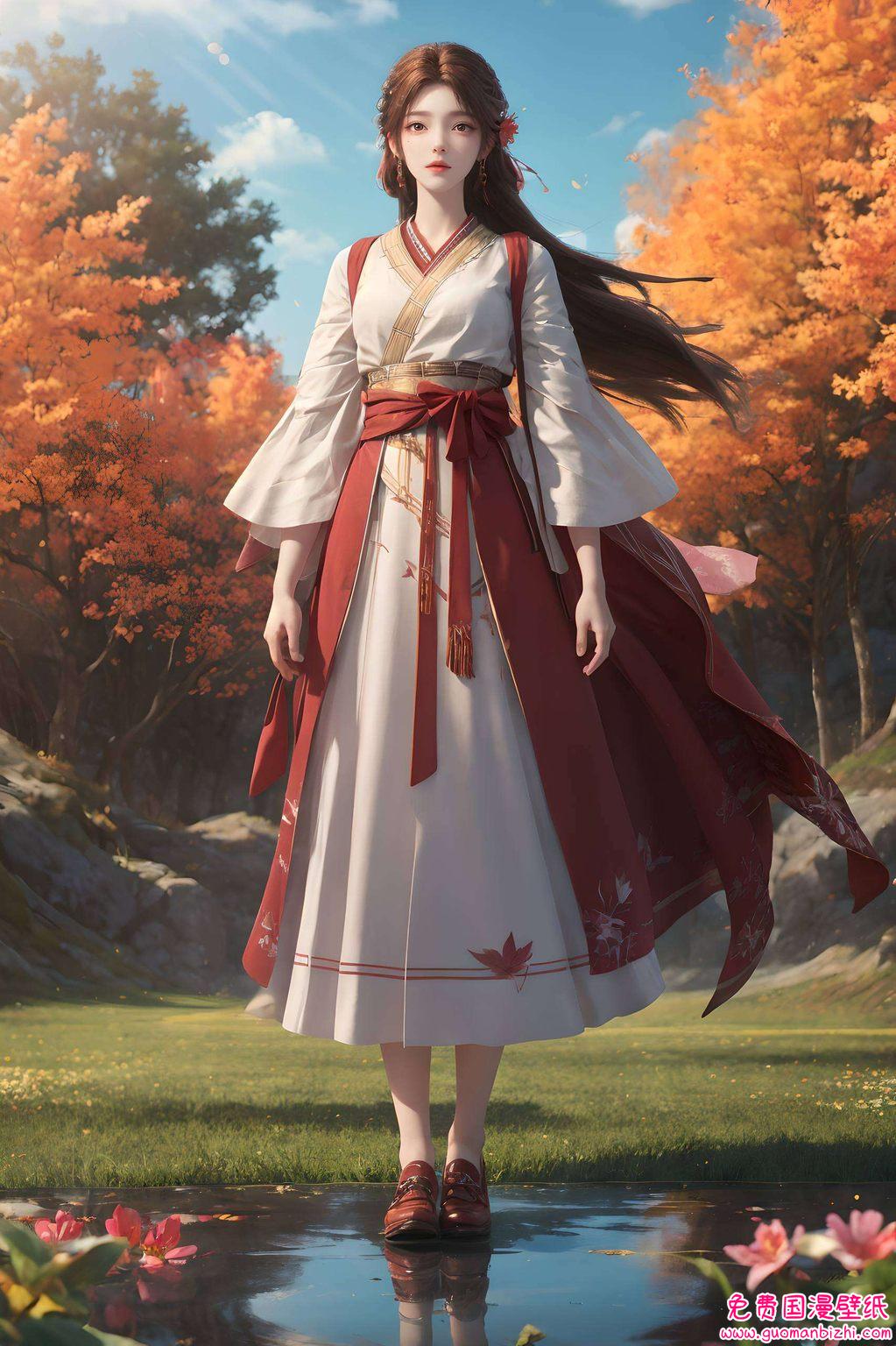 AI生成·极简壁纸集 | 火国公主火灵儿iPad最美壁纸精选 AI生成·极简壁纸集 | 火国公主火灵儿iPad最美壁纸精选