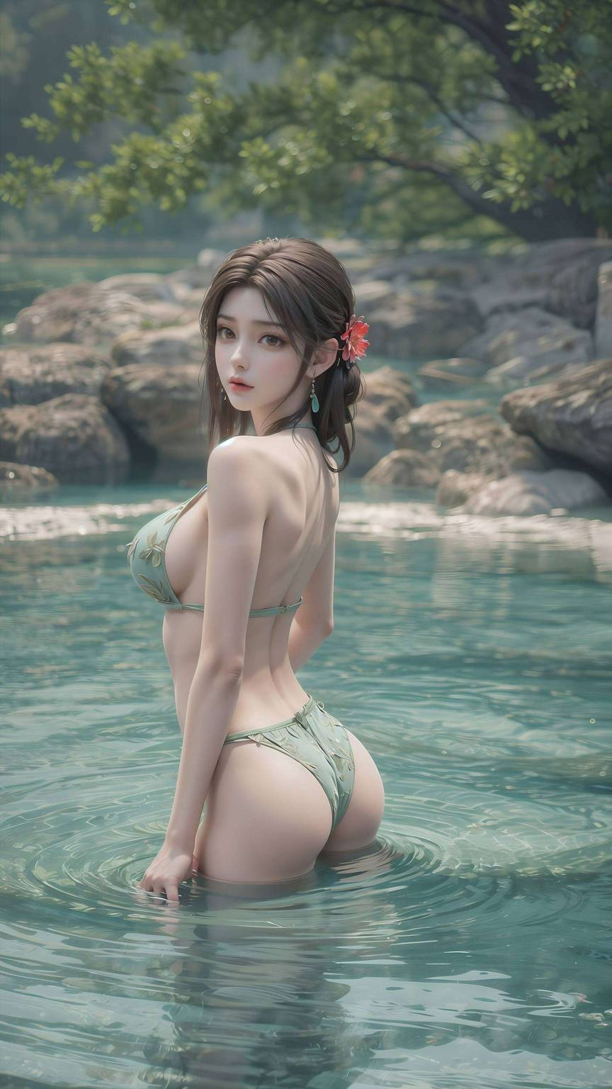 云曦火灵儿清漪三人4k AI壁纸免费壁纸包安卓桌面精选集