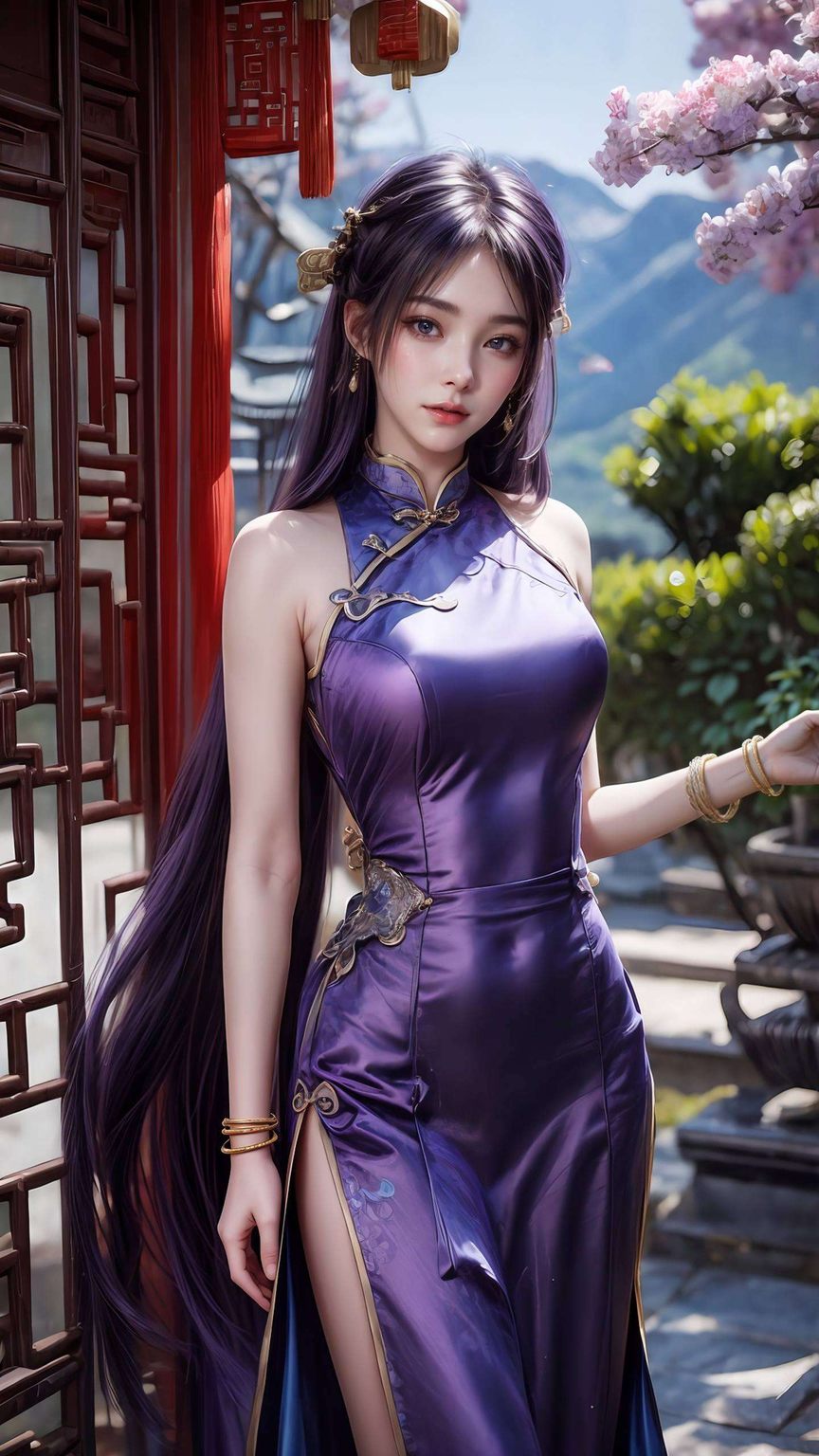 姬紫月：动漫壁纸艺术，Win10视觉升级，护眼之选