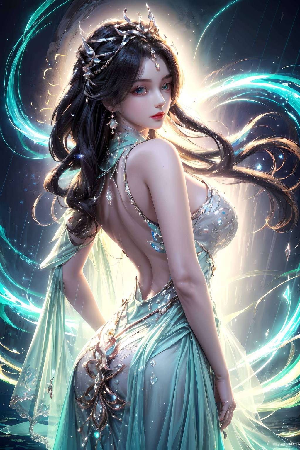 柳神动态图片壁纸——AI角色AIGC免费壁纸秀，苹果最美壁纸集锦