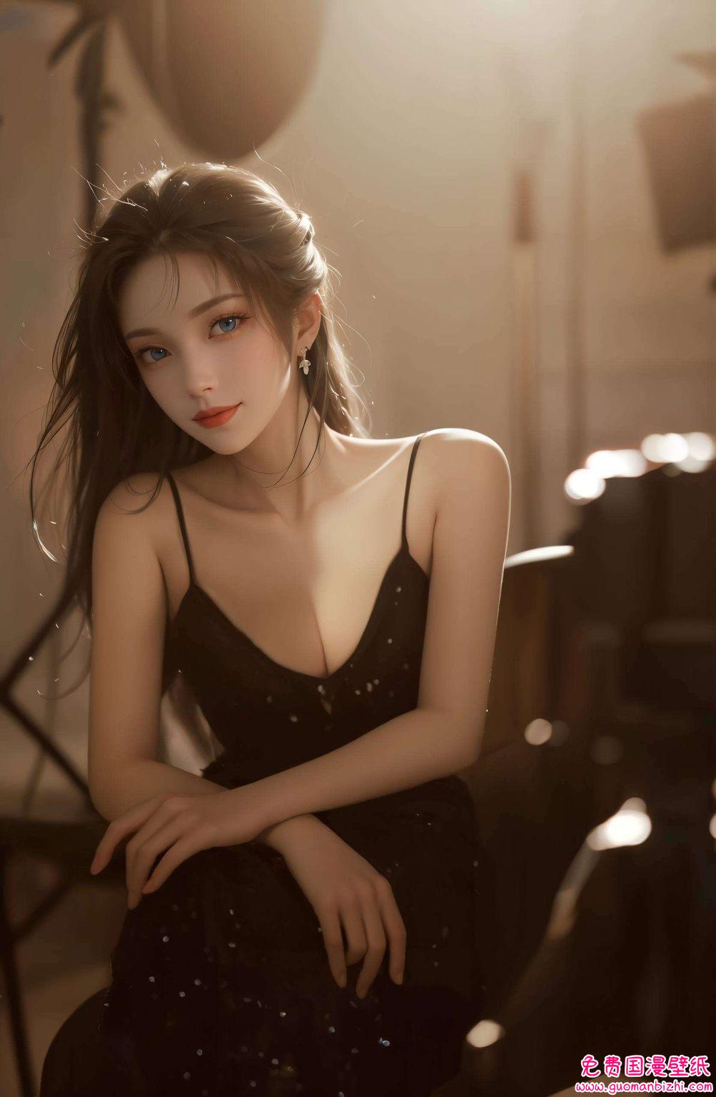 天狐仙子动漫壁纸高清——AI生成素材，完美像素，Win10宽屏壁纸集