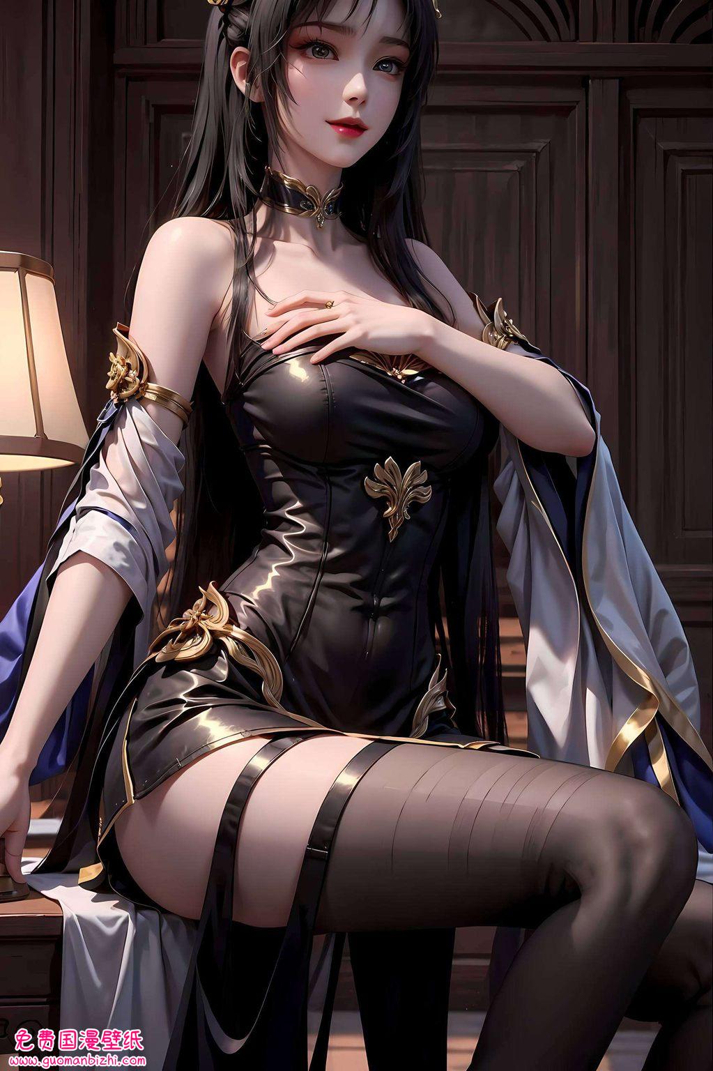 天狐仙子高清壁纸·起风了AI素材免费壁纸，iPad艺术壁纸分享精选集。