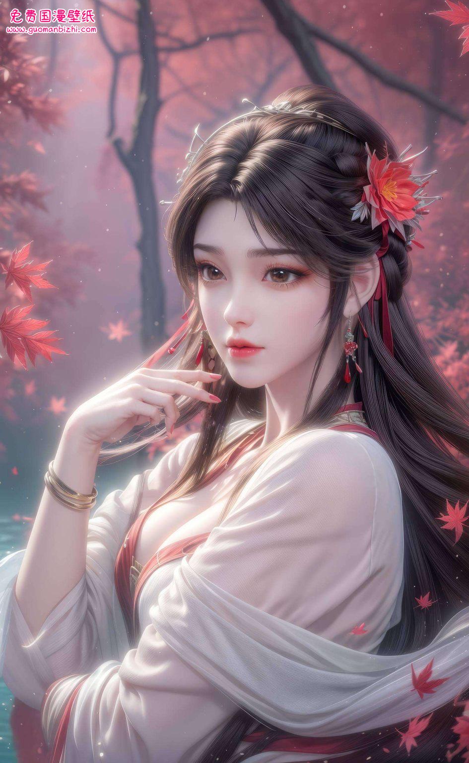 荒天帝火灵儿：AI素材二次元壁纸，iPad专属Ins风动态盛宴