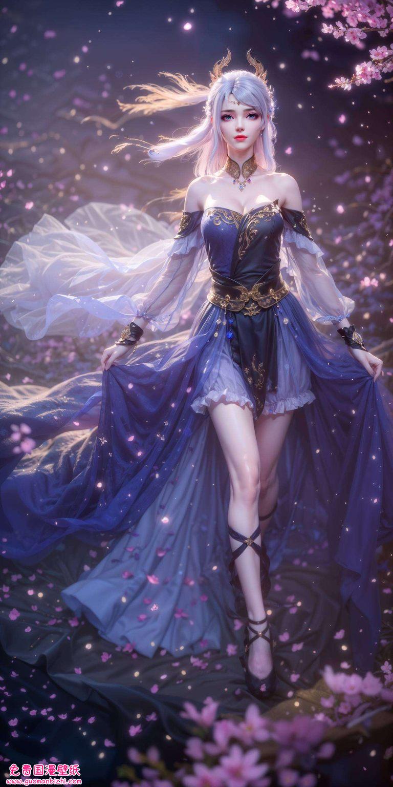 洛璃壁纸高清图文并茂：AI创造AIGC，精细角色安卓古风漫画壁纸集锦