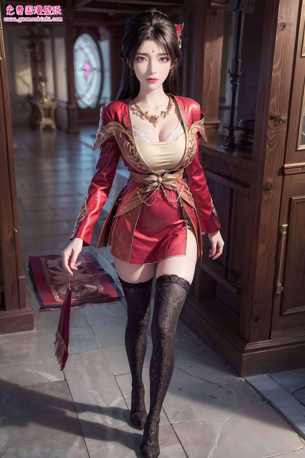 AIGC精细角色·月婵真身壁纸,iPhone潮图壁纸集锦 AIGC精细角色·月婵真身壁纸,iPhone潮图壁纸集锦