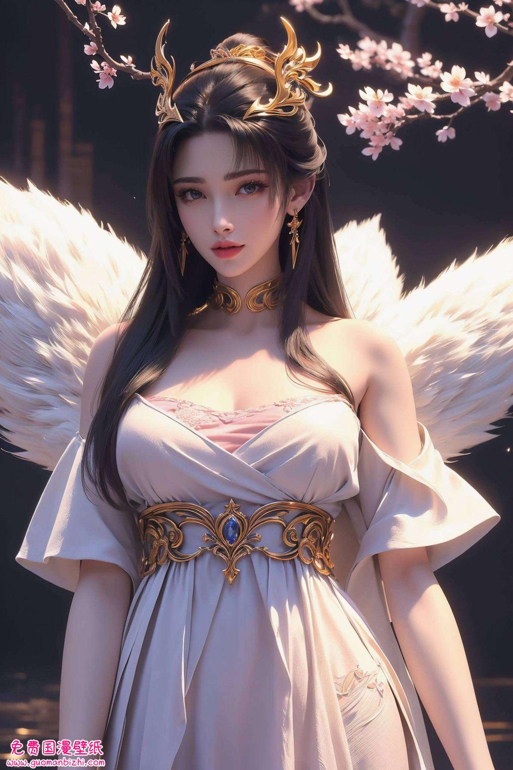 二次元壁纸天狐仙子：AI素材壁纸，免费分享，PC宽屏完美体验