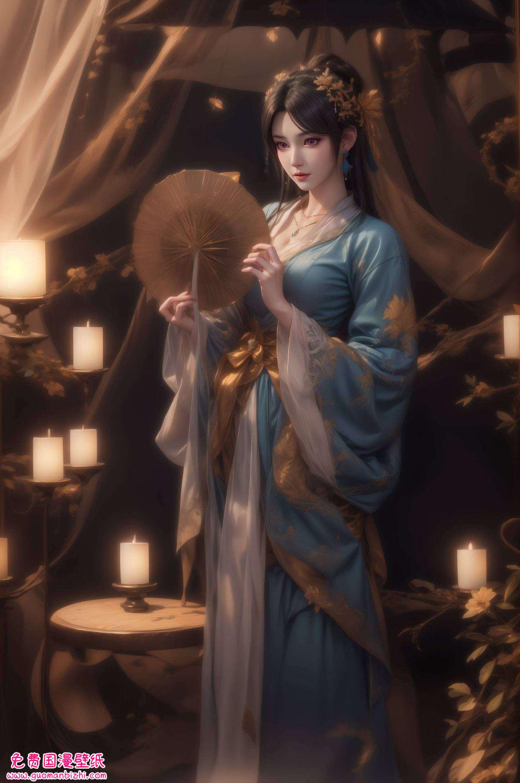 元尊夭夭：AI绘画精细角色，Win10唯美壁纸，手机高清壁纸集