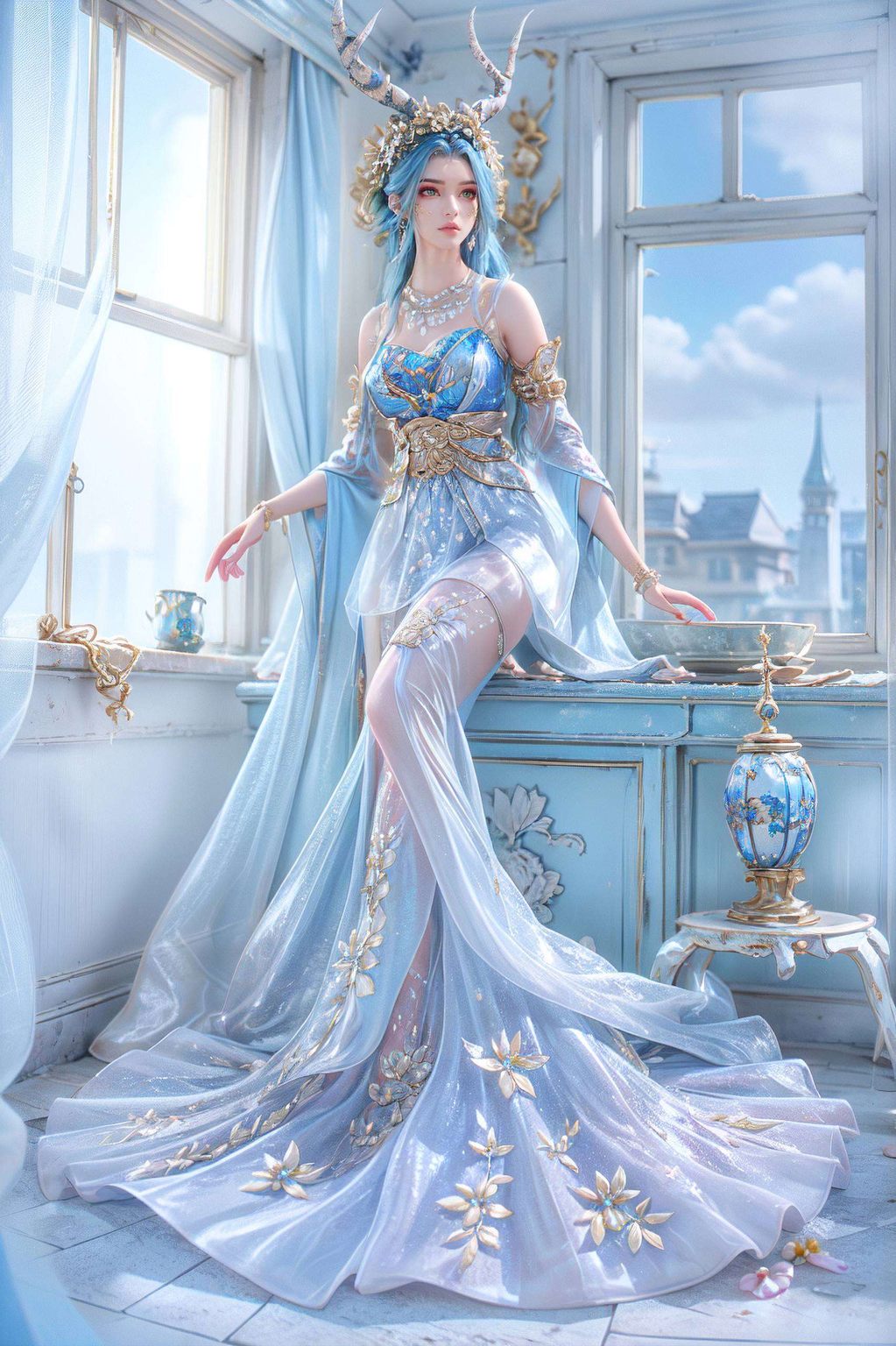 斗破竞技场龙女:AI创作AIGC壁纸,护眼平板宽屏专属设计 斗破竞技场龙女:AI创作AIGC壁纸,护眼平板宽屏专属设计