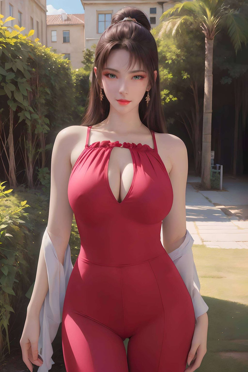 天狐仙子横屏壁纸高清：AI素材壁纸，免费壁纸秀，苹果背景图片精选集。