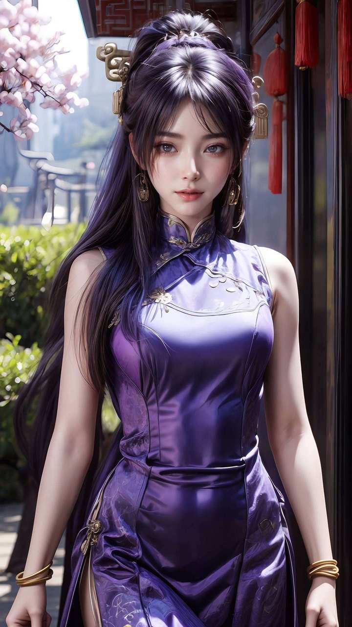 姬紫月与叶凡的壁纸：超精致完美像素win10壁纸1920×1080