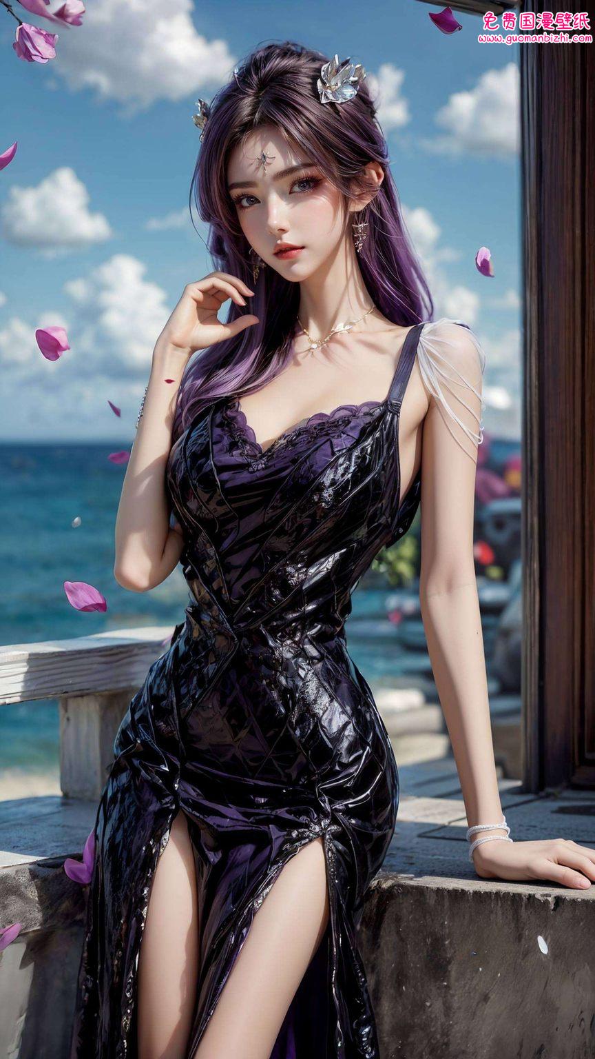 AI壁纸素材集：动漫天穹之境，IPAD潮图壁纸盛宴