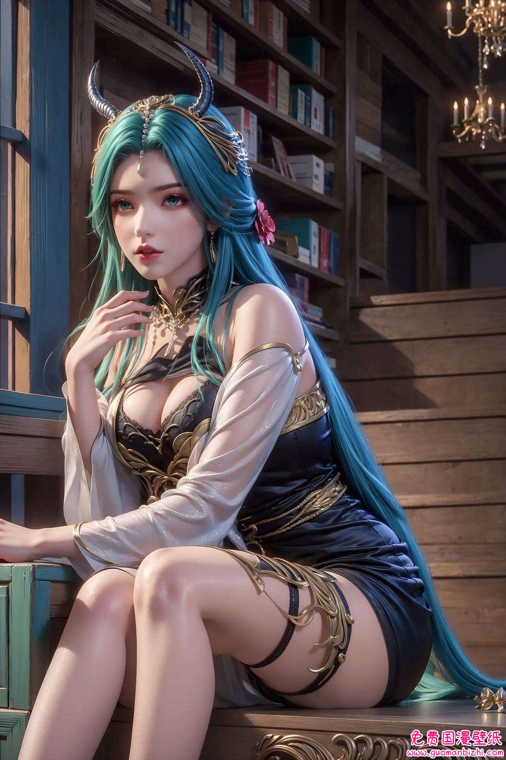 穿越斗破我成了祖龙女主：AI素材护眼壁纸，平板可爱壁纸精选集