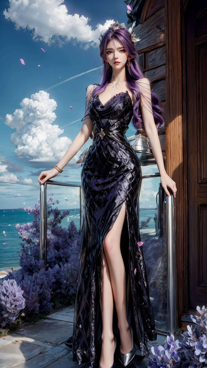 AI创造免费壁纸集—崩坏三天穹图片高清，iPhone炫彩壁纸精选