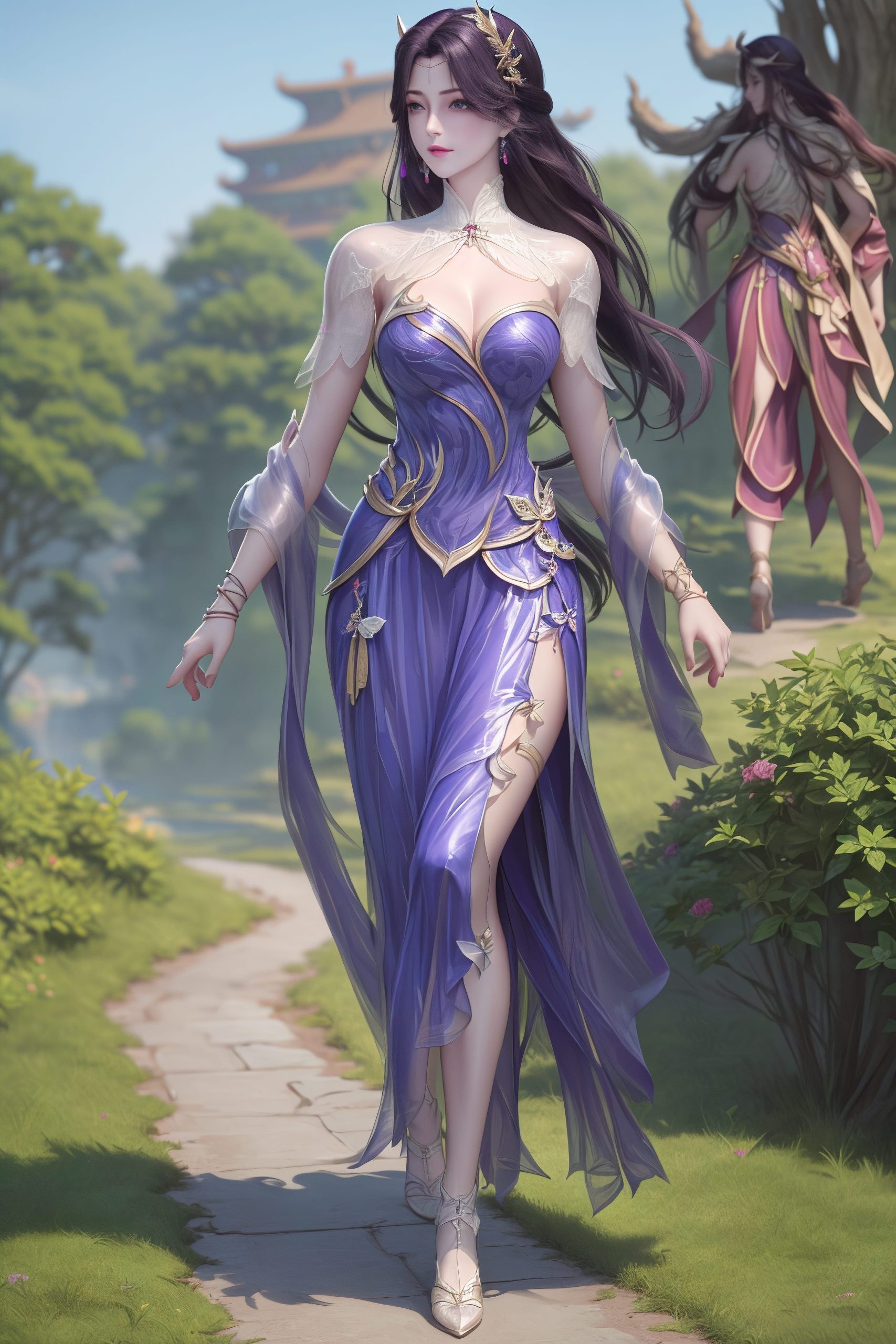 国漫完美世界女主云曦壁纸包