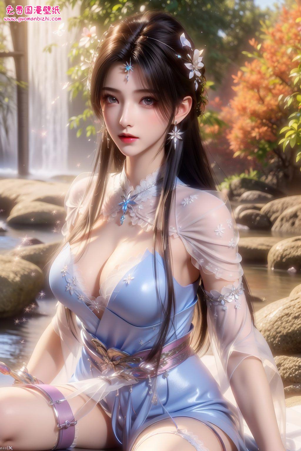 夏倾月抱枕高清壁纸4k：屏保壁纸护眼精选，苹果桌面主题必备