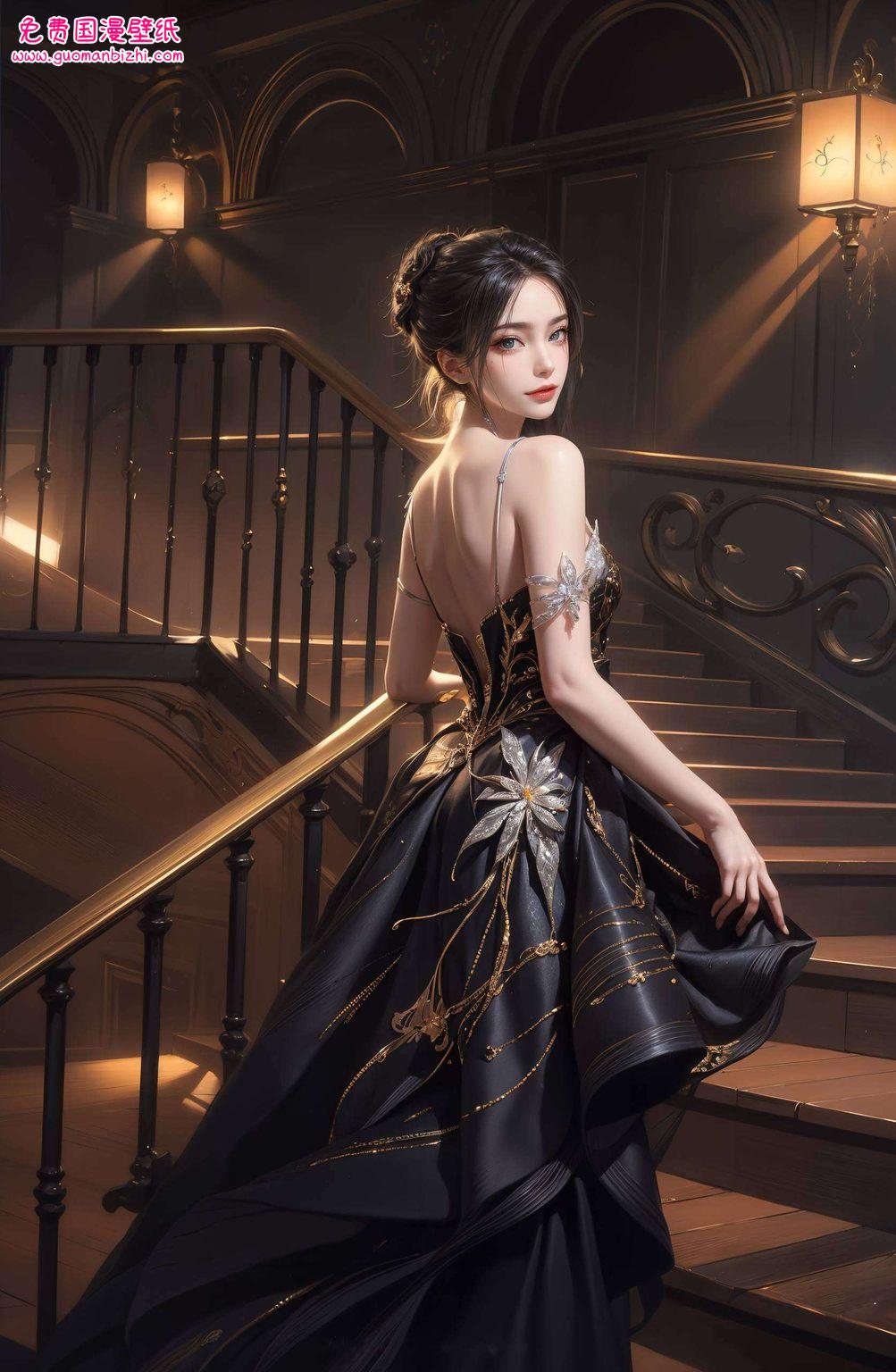 焰灵姬动态壁纸：AI绘画完美像素，安卓唯美手机壁纸，霸气动漫风情