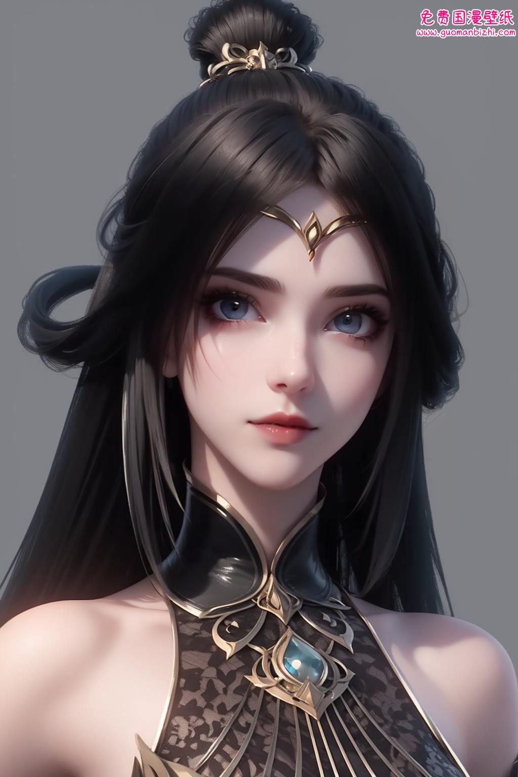 斗破苍穹动漫魔女图片——AI绘画AIGC免费壁纸下载，苹果锁屏必备！