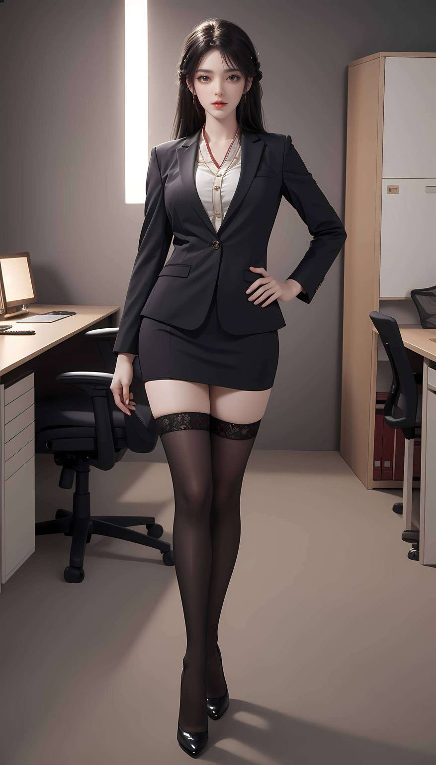 AIGC壁纸游戏壁纸：动漫火灵儿动态手机桌面装饰图