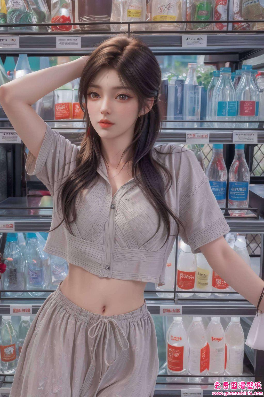 AI生成火灵儿身材壁纸：免费合集，手机潮图壁纸精选