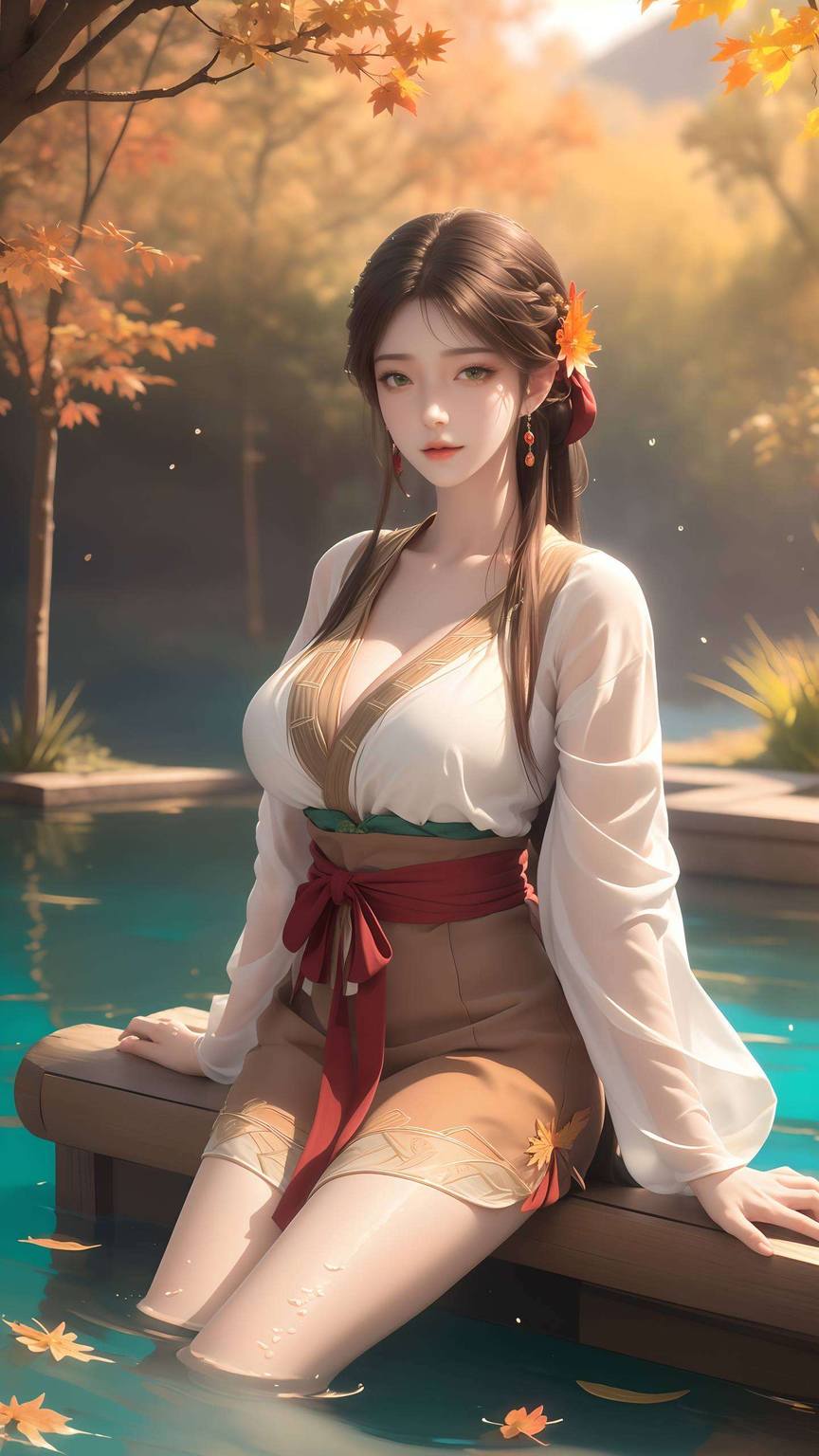 AI绘画AIGC精细角色，安卓动画壁纸集——火灵儿超美图片精选