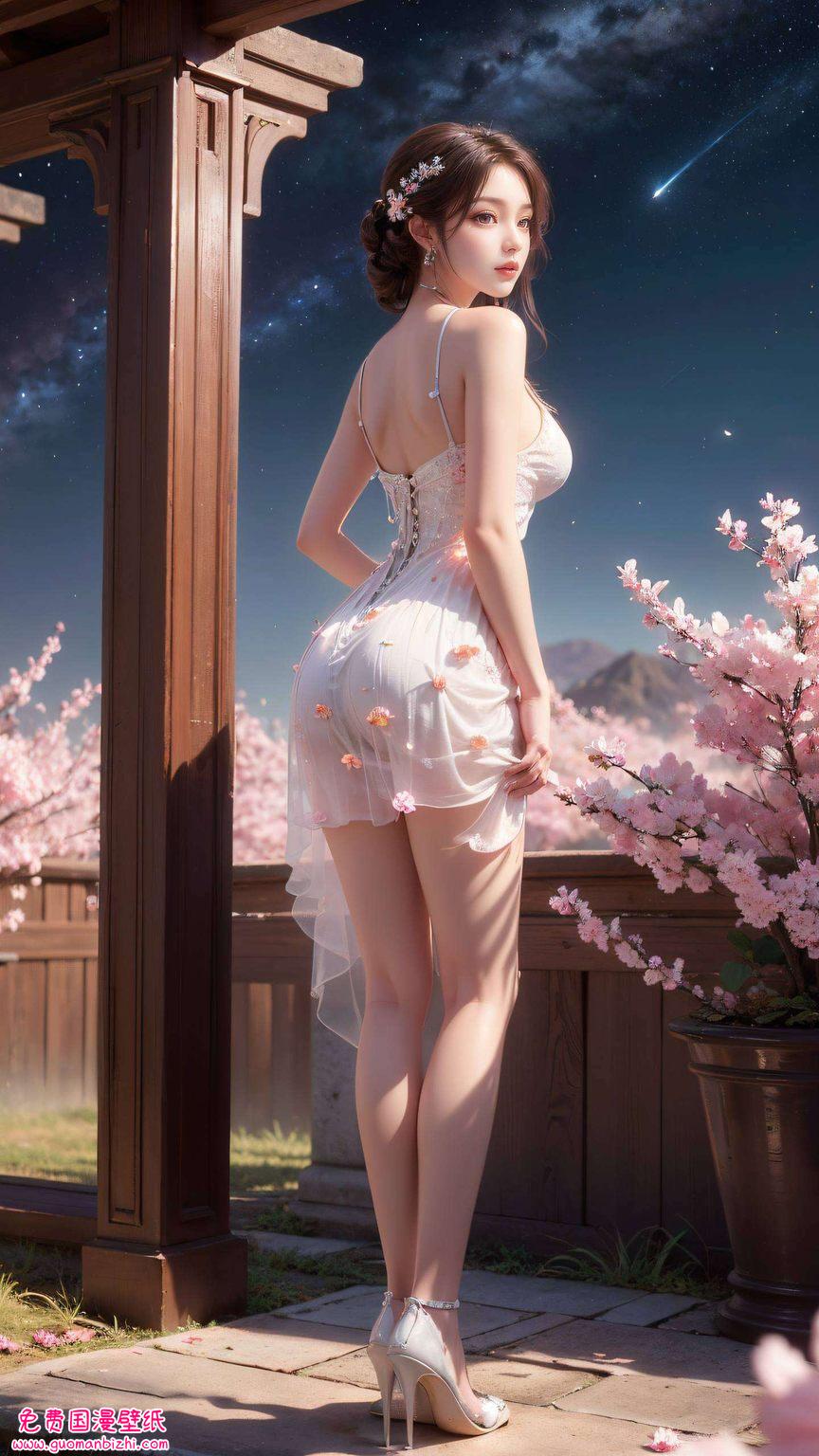 火灵儿高清竖版——AI二次元动画壁纸集