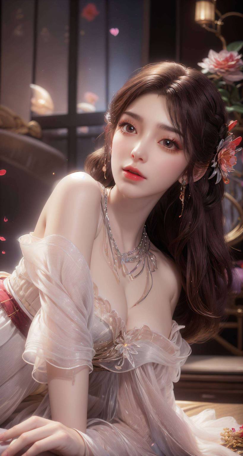 AI创造免费壁纸分享——火灵儿正脸图片iPhone桌面主题