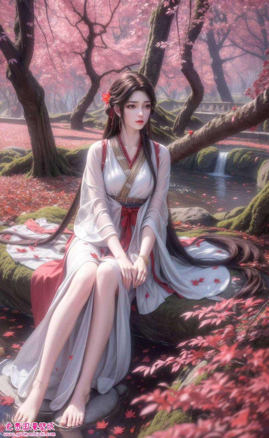 石昊追火灵儿：AI素材免费壁纸秀，PC古风漫画壁纸高清集锦