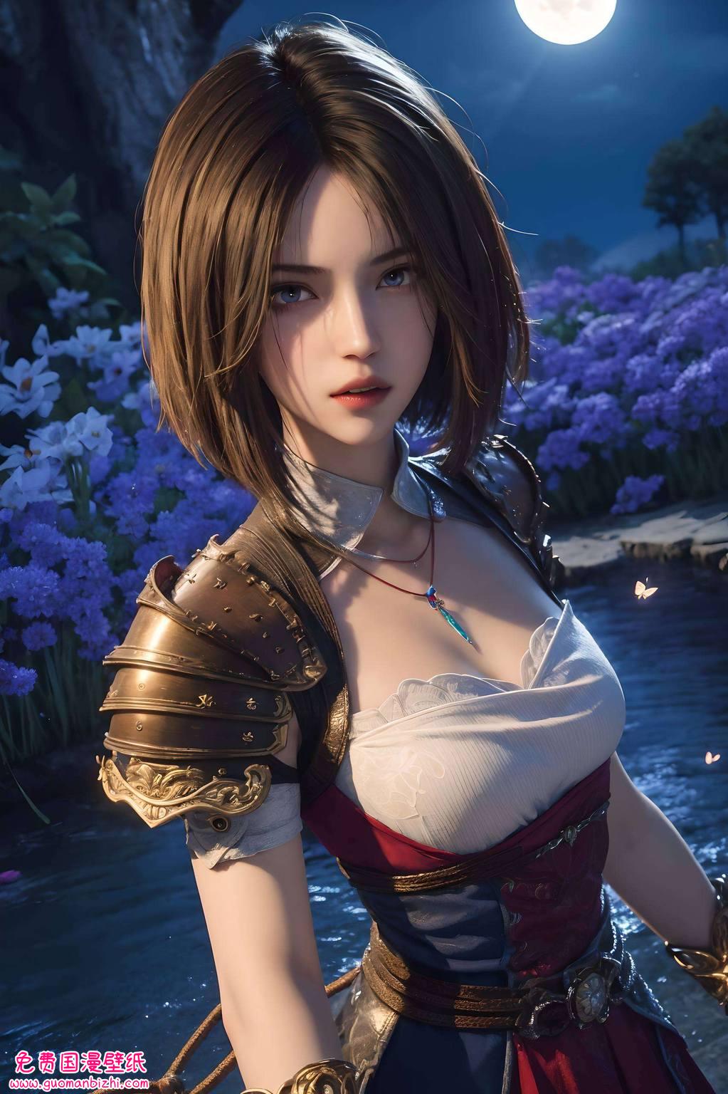 姬如雪李星云4k壁纸集：AI范例·免费壁纸包·iPhone桌面装饰图