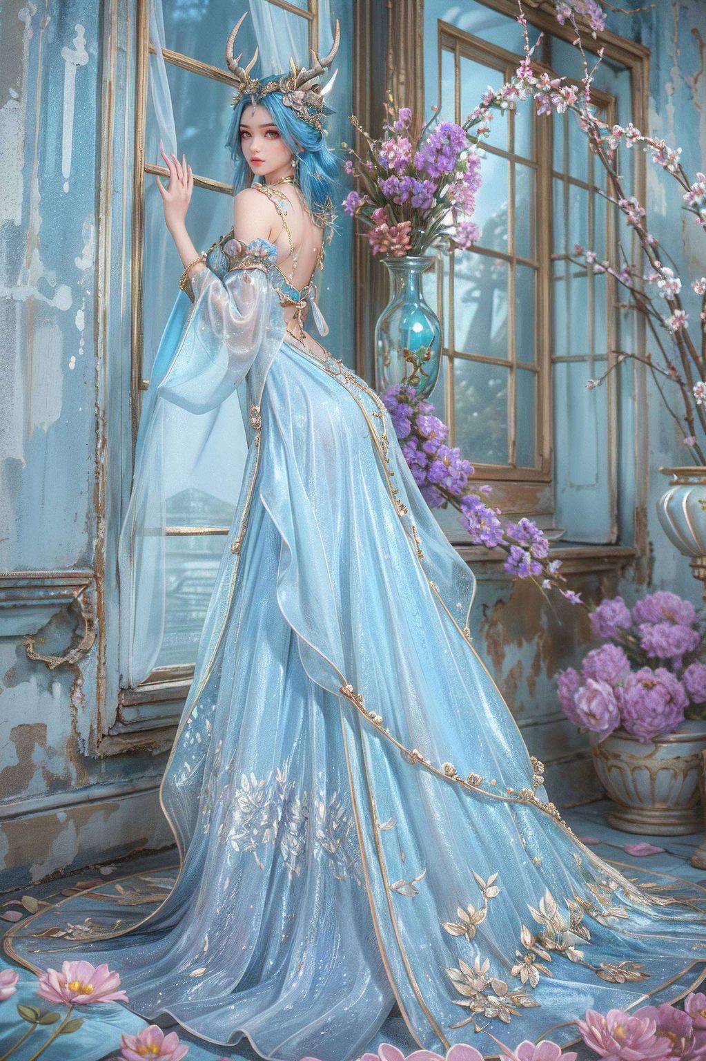 小龙女斗破:AI范例壁纸,动漫平板动画壁纸集锦 小龙女斗破:AI范例壁纸,动漫平板动画壁纸集锦